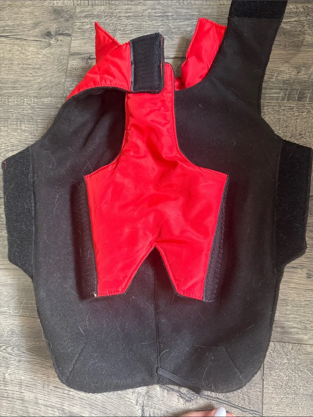 Red Quilted Puffer Dog Coat